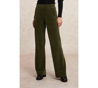 River Woods Classic Pant Cote Velours Green size L | Wide Pants Outlet | Women | Green L