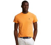 River Woods Custom Fit Basic Pima Cotton Crew Neck T-shirt Peach size S | Basic T-Shirts Outlet | Men | Orange S