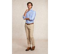 River Woods Custom Fit Cotton Checked Shirt Blue/white size S | Casual Shirts Outlet | Men | Blue S