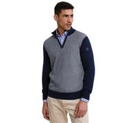 River Woods Custom Fit Cotton Mock Neck Sweater Navy size S | Sweaters Outlet | Men | Blue S