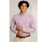 River Woods Custom Fit Striped Shirt With Pocket Blue/red Multi size S | Casual Shirts Outlet | Men | White S