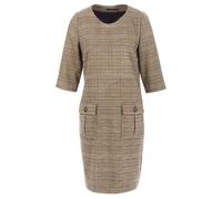 River Woods Dress Round Neck Applied Pkt Brown size 34 | Mini Dresses Outlet | Women | Brown