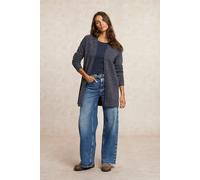 River Woods Long Dotted V-neck Cardigan Blue size XXL | Sweaters Outlet | Women | Blue XXL