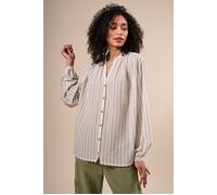 River Woods Ls Shirt Frounced Shoulder Green size 42 | Blouses Outlet | Women | Green 42