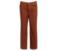 River Woods Mid High Waist Cropped Brown size W29 | Straight Pants Outlet | Women | Brown W29