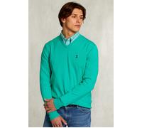 River Woods Normal Fit Basic Cotton V-neck Pullover Moscow Mule Green size S | Sweaters Outlet | Men | Green S