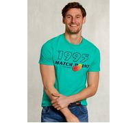 River Woods Normal Fit Basic T-shirt In Moscow Mule Green size L | Print T-Shirts Outlet | Men | Green L