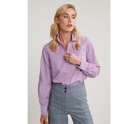 River Woods Purple/white Striped Blouse Balloon Sleeves size 34 | Blouses Outlet | Women 34