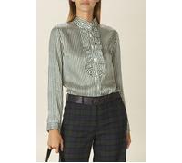 River Woods Shirt With Ruffle Front Green size 38 | Blouses Outlet | Women | White