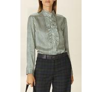 River Woods Shirt With Ruffle Front Green size 38 | Blouses Outlet | Women | White 38