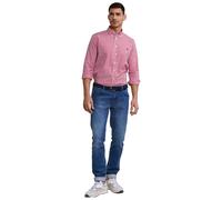 River Woods Slim Fit Checked Shirt Red/white size 3XL | Formal Shirts Outlet | Men | Red 3XL
