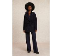 River Woods Viscose V-neck Blouse Glitter Detail Navy size XS | Longsleeves Outlet | Women | Blue XS