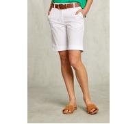 River Woods White Cotton Bermuda 2 Pockets White size 34 | Shorts Outlet | Women | White