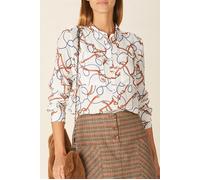 River Woods White Shirt With Chest Pockets size 46 | Button-Down Shirts Outlet | Women | White 46