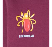 Riverdale Cheryl Blossom Broach Unisex Sweatshirt - Burgundy - XXL