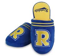 Riverdale Groovy Uk Big R Women's Mule Slippers, 5/7 UK, Blue/Gold/Yellow