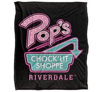 Riverdale Pop'S Chock'Lit Shop Silky Touch Super Soft Throw Blanket 152 X 127 cm, White