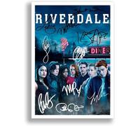 Riverdale SEASON 2 Cast Signed Autograph Signature A4 Poster Photo Print Photograph Artwork Wall Art Picture TV Show Series Season DVD Boxset Gift (A4 POSTER ONLY)
