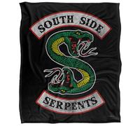Riverdale South Side Serpent Silky Touch Super Soft Throw Blanket 152 X 127 cm, White