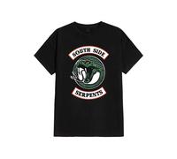 Riverdale - South Side Serpents Badge - T-Shirt - black - S - 100% Cotton S