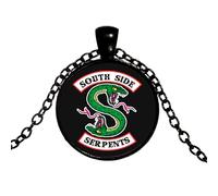 Riverdale South Side Serpents Necklace Cosplay Jughead Jones Punk Chain Long Necklace Popular TV Series Jewelry