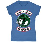 Riverdale Women's South Side Serpents T-Shirt in Royal | Size: 2XL Riverdale Royal 2XL