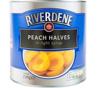 Riverdene Apricot Halves in Light Syrup 2.5kg Tin - Drained 1.5kg, Vegan & Vegetarian Friendly