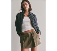 Riverfront Surplus Mini Skirt at Free People in Beech Leaves, Size: US 4 - female