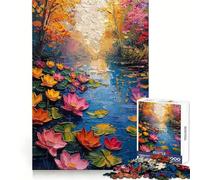 Rivers Roses Sunset Jigsaw Puzzles for Adults1000 Piece Mind Skill Group Joy Quality Edge Art Collection Piece (38x52cm)