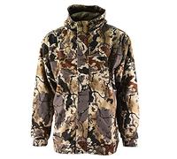 Rivers West Men's Pioneer Waterproof Breathable Stretchable Soft Fleece Hunting Jacket, Widowmaker Bold Brown, XL