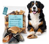 Riverside Cow Hooves for Dogs - 10-Pack of Natural Dog Treats, High-Protein Single-Ingredient Beef Chews for Strong Chewers, Long-Lasting