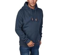 Riverso Julian Men's Hooded Pullover / Hoodie / Sweatshirt with Hood and Kangaroo Pocket, Cross-Over Collar, Regular, Cotton, Grey / Green / Red / Blue / Black, S / M / L / XL / 2XL / 3XL / 4XL / 5XL