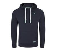riverso Linus Men’s Hoodie Sweatshirt Sweatshirt with Hood, Kangaroo Pockets, Regular fit, Plain 80% Cotton, Grey, Brown, Green, red, Blue, Black, S, M, L, XL, 2XL, 3XL, 4XL, 5XL - Blue - XXXXX-Large