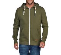riverso Men's Hooded Jacket RIVThilo Sweatshirt Hoodie Hooded Zip Basic Plain Cotton Grey Brown Green Red Blue Black S M L XL 2XL 3XL 4XL 5XL