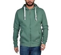 Riverso Noah Men's Hooded Jacket, Sweat Jacket, Sweatshirt, Hoodie, with Zip, Basic, Plain, Cotton, Grey, Brown, Green, Red, Blue, Black, S, M, L, XL, 2XL, 3XL, 4XL, 5XL