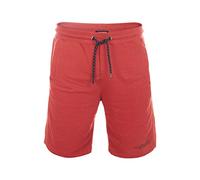 riverso RIVBlake Men's Sweat Shorts Regular Fit Summer Sports Bermuda Shorts Drawstring Print Pockets Black Blue Green Red White S M L XL XXL 3XL 4XL 5XL, Rusty Ochre Red, XXXL