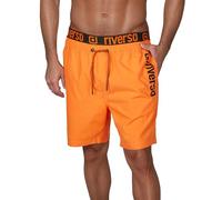 riverso RIVBobby Men's Swimming Trunks Summer Sports Beach Shorts Drawstring Print 100% Polyester Black Green Orange Red S M L XL XXL 3XL 4XL 5XL