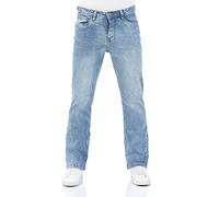 riverso RIVFalko Men's Bootcut Denim Stretch Jeans Black Blue Grey 29W - 40W 30L - 36L, Light Blue Denim (L148), 36 W/30 L