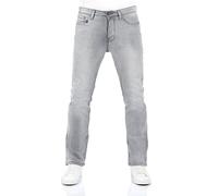 riverso RIVFalko Men's Stretch Bootcut Jeans Trousers Denim Black Blue Grey 29 30 31 32 33 34 36 38 40, Grey Denim (G113), 34 W/32 L