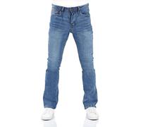 riverso RIVFalko Men's Stretch Bootcut Jeans Trousers Denim Black Blue Grey 29 30 31 32 33 34 36 38 40, Middle Blue Denim (M236), 34 W/32 L