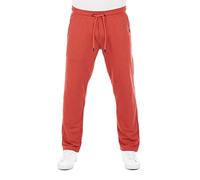 riverso RIVGuido Men's Tracksuit Bottoms Jogger Jogging Bottoms Sports Trousers Casual Trousers Regular Plain Long Pockets Cotton Black Grey Green Blue Red S M L XL XXL 3XL 4XL 5XL, Rusty Ochre Red, M
