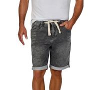 Riverso RIVPaul Men's Jeans Shorts Summer Bermuda Stretch Denim Short Sweat Trousers Cotton Grey Blue Dark Blue W30 W31 W32 W33 W34 W36 W38 W40 W42 - Grey - 36W