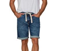 Riverso RIVPaul Men's Jeans Shorts Summer Bermuda Stretch Denim Short Sweat Trousers Cotton Grey Blue Dark Blue W30 W31 W32 W33 W34 W36 W38 W40 W42 - Blue - 32