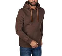 riverso RIVSandro Men's Hoodie, Regular Fit, Pullover, Sweatshirt, Streetwear, Brown, Red, Blue, Beige, Black, Green, S, M, L, XL, XXL, 3XL, 4XL, 5XL, dunkelbraun, M