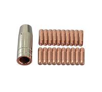 RIVERWELD 15AK MIG Contact Tips M6 0.8mm 140.0059 & Gas Nozzle kit