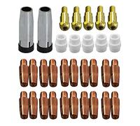 RIVERWELD 24KD MIG Contact Tips M6 1.0mm 140.0242 Assort kit 32pcs