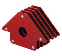 RIVERWELD 4" 50LB Welding Magnets and Clamps Magnetic Welding Holder, Arc Welding Electrode Holders Positioner, 45, 90, 135 Degree Angle Magnet Metal Workshop Welder Welding Accessories 4pcs