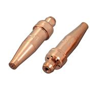 RIVERWELD Acetylene Cutting Tips 3-101 Size 1 & 3-101-1 for Victor Style Oxygen Oxy Oxyfuel Cutter Torch Pack of 2