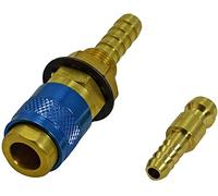 RIVERWELD Argon Quick Connect Fittings Hose Connector for QQ300 PTA DB SR WP 17 18 26 TIG Welding Torch Blue Colour