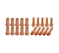 RIVERWELD CEBORA Plasma Long Electrode C1518 PR0065 & Plasma Long Tips C1370 1.0mm Fit CP-50 P50 CB50 Plasma Cutter Torch 20pcs
